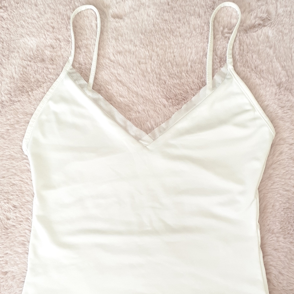 Crop top Zara white